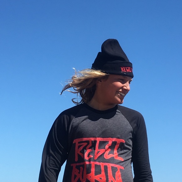 Rebel Buddha logo 3/4 sleeve shirt - Picture 4 of 4